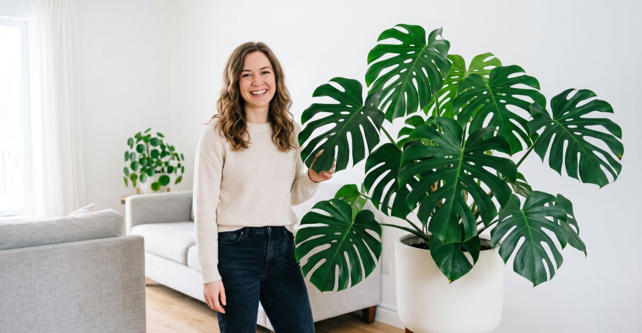 Monstera Deliciosa: por que essa planta se tornou o símbolo da decoração moderna e como cultivá-la em vasos enormes dentro de apartamentos com resultado espetacular
