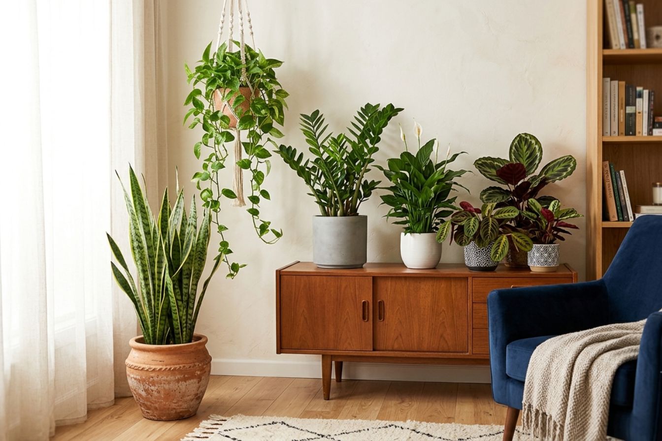 plantas que florescem sem o sol